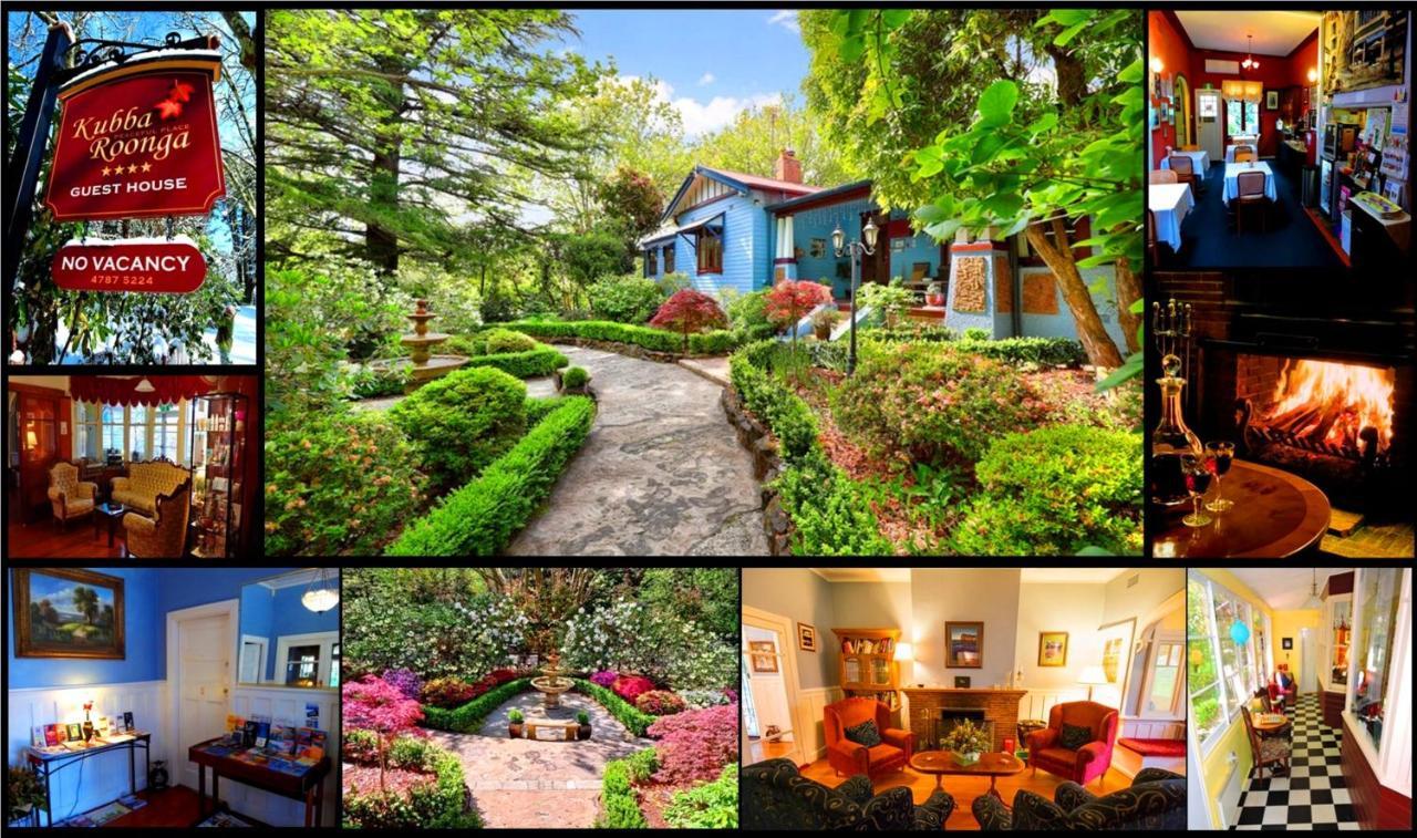 Kubba Roonga Guesthouse - Boutique Luxury Spa Retreat & Gardens - Blue Mountains Blackheath Esterno foto